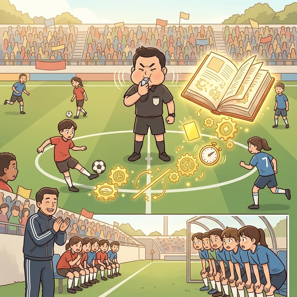 New rules come into play the moment the whistle blows.