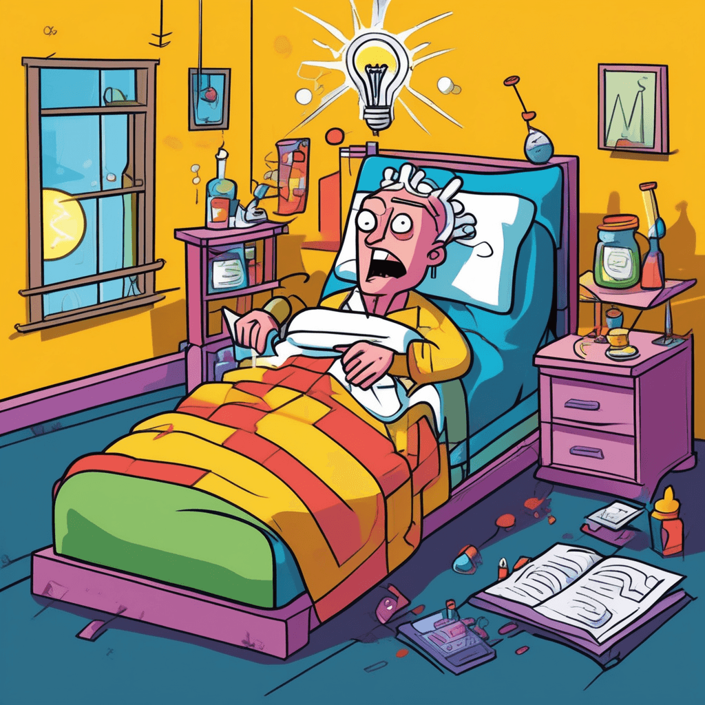 Come down with flu, come up with breakthrough!