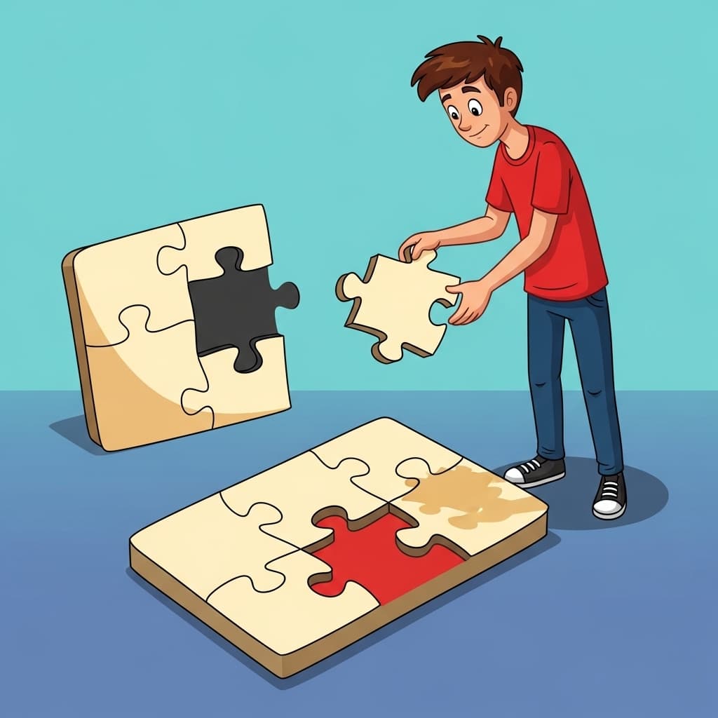 Complement the element, make the whole more relevant — when the missing piece fits, the picture turns elegant.