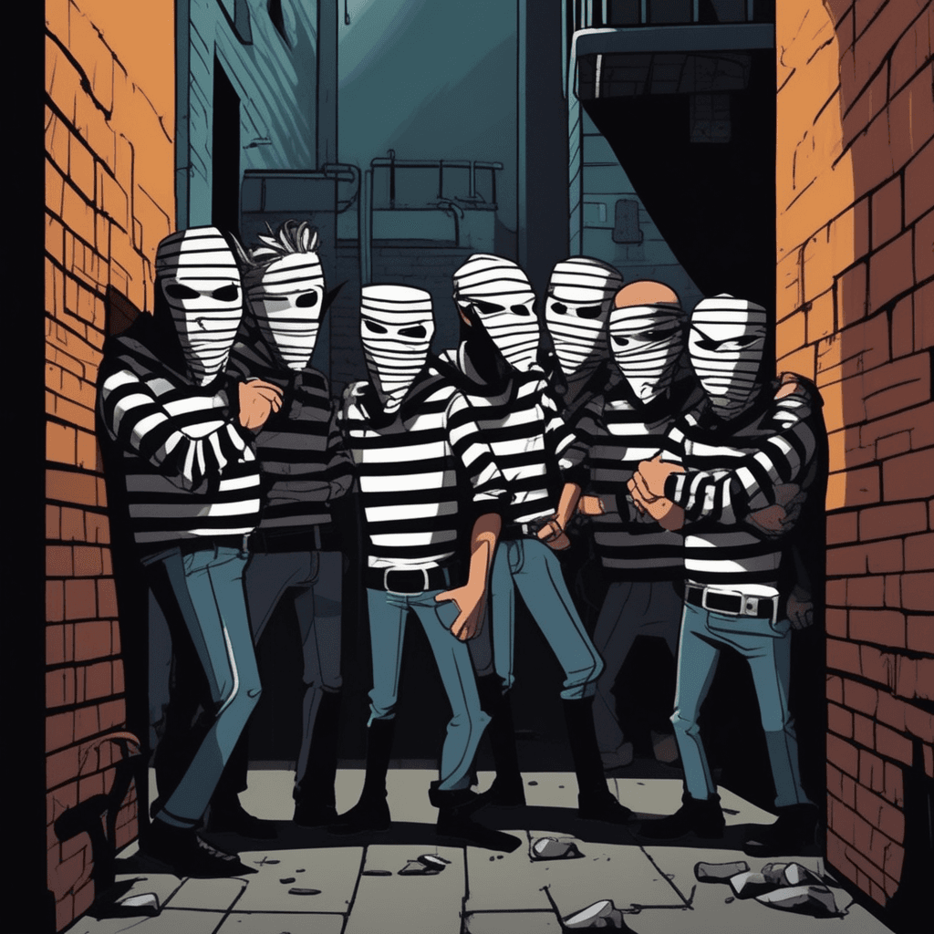 Come, plicits, we stick together in crime!