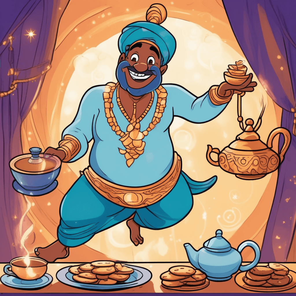 Con meets Genie Al — so pleasant and agreeable, even crooks smile!