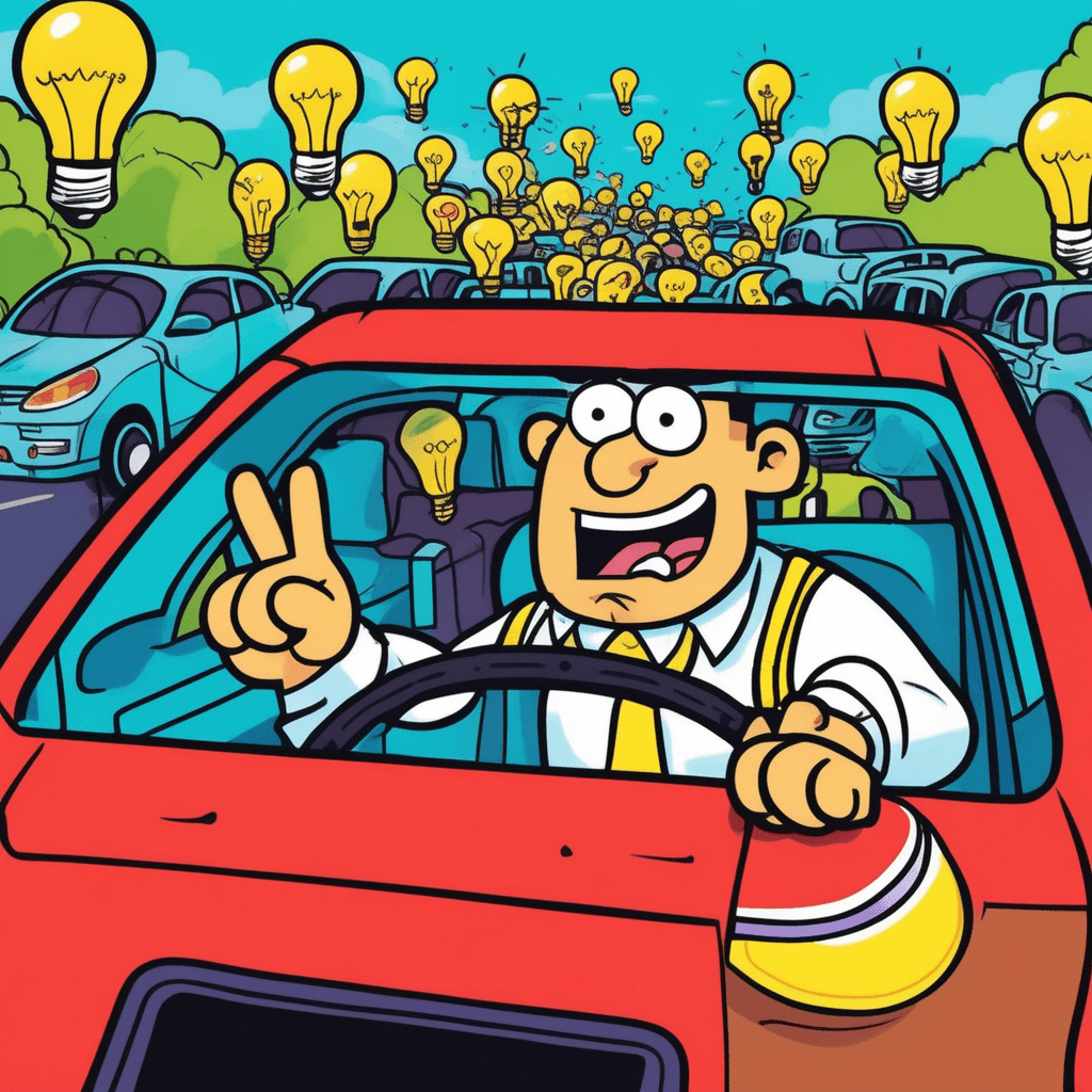 Traffic congestion raises the question - GPS suggestion saves the day!