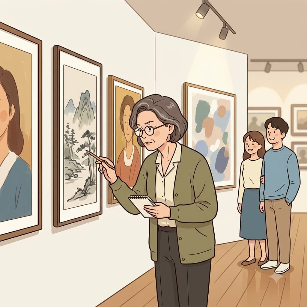 As a true connoisseur of art, she could immediately recognize the quality of the rare painting. (Think: CONNOISSEUR → KNOWS QUALITY)