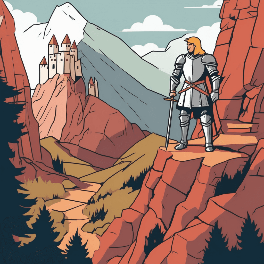 Defend the pass, extend your guard - contend with danger, standing hard!