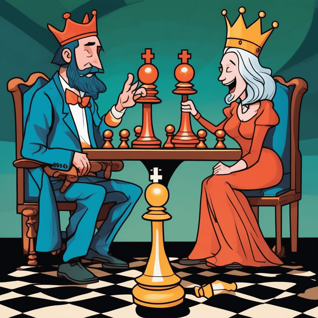 He plays contradictorily, yet wins victoriously and mysteriously!
