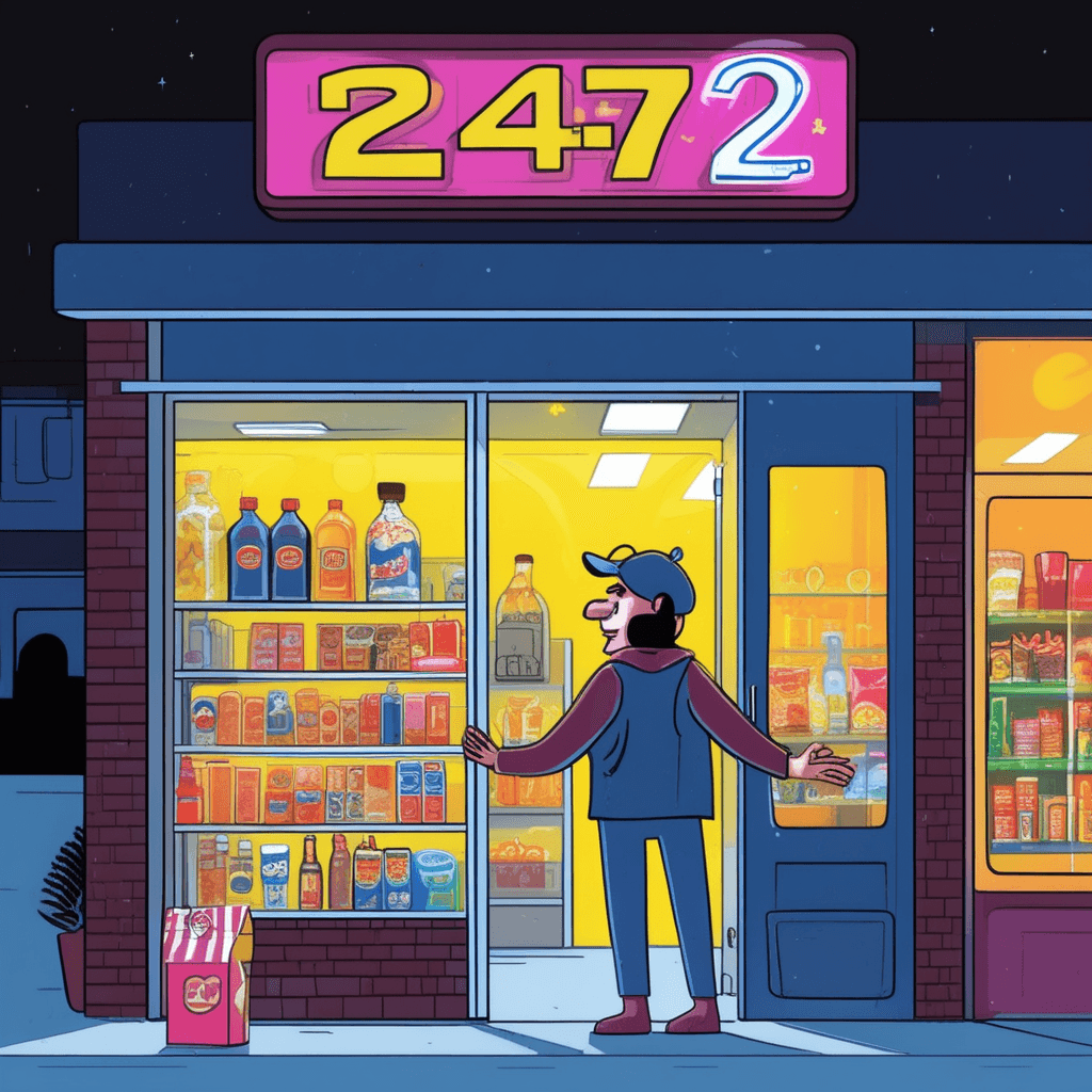 Find everything you need and more at the convenience store!