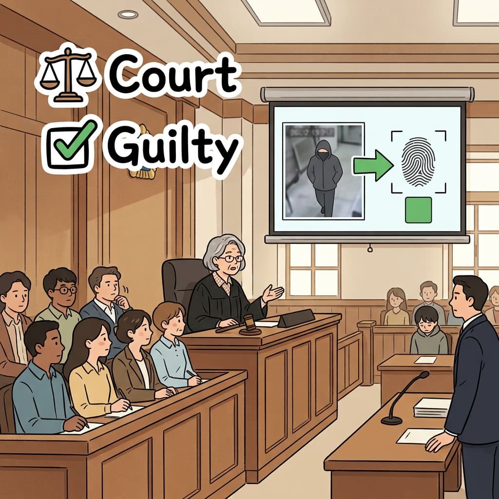 Strong evidence led to the final conviction.