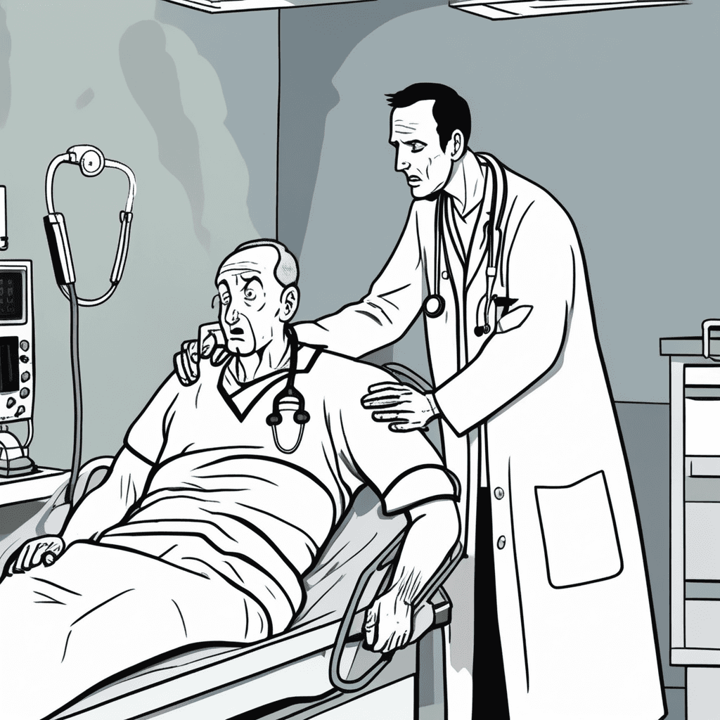 Checking the pulse triggers an impulse as the body convulse!