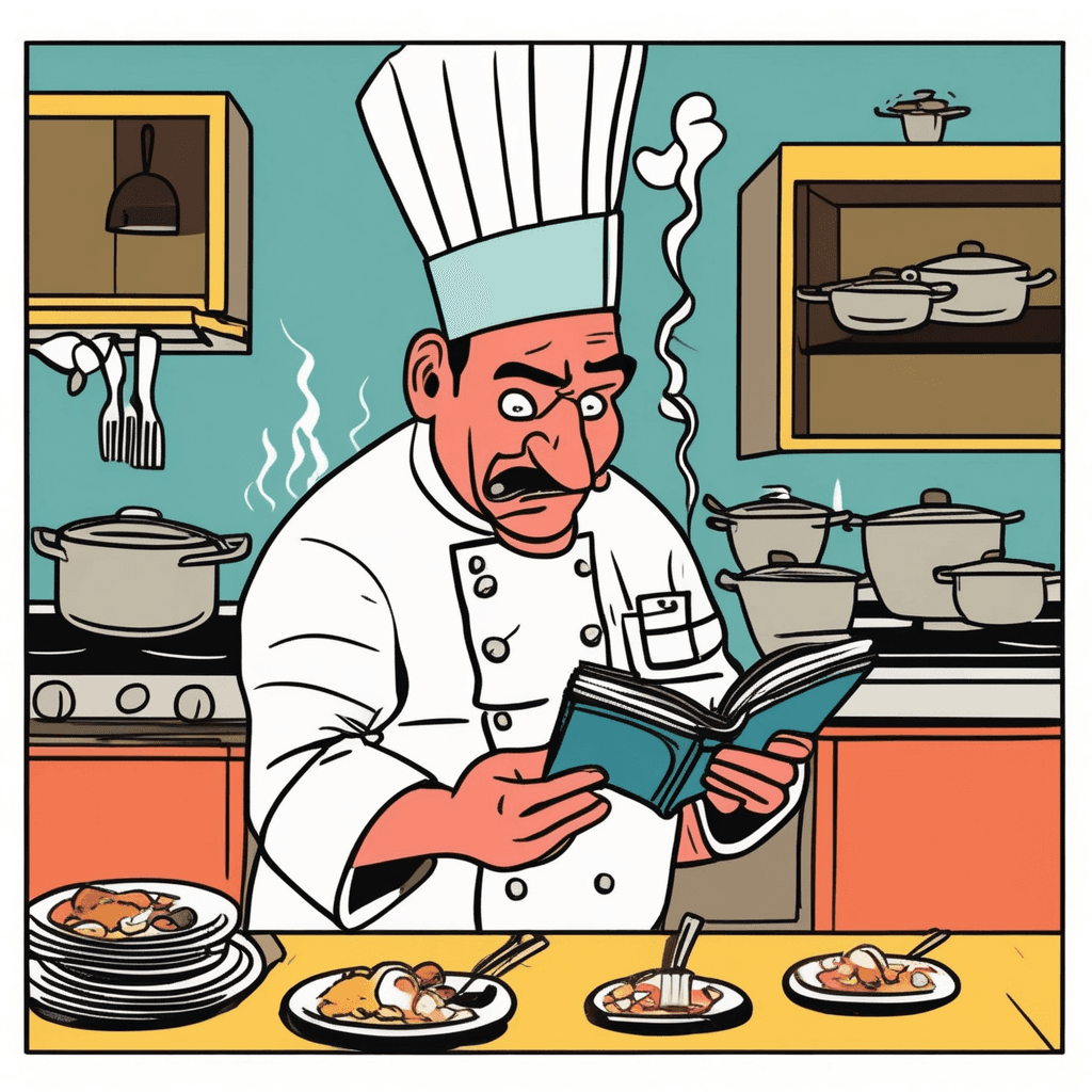 Stop cooking and looking, just try booking!