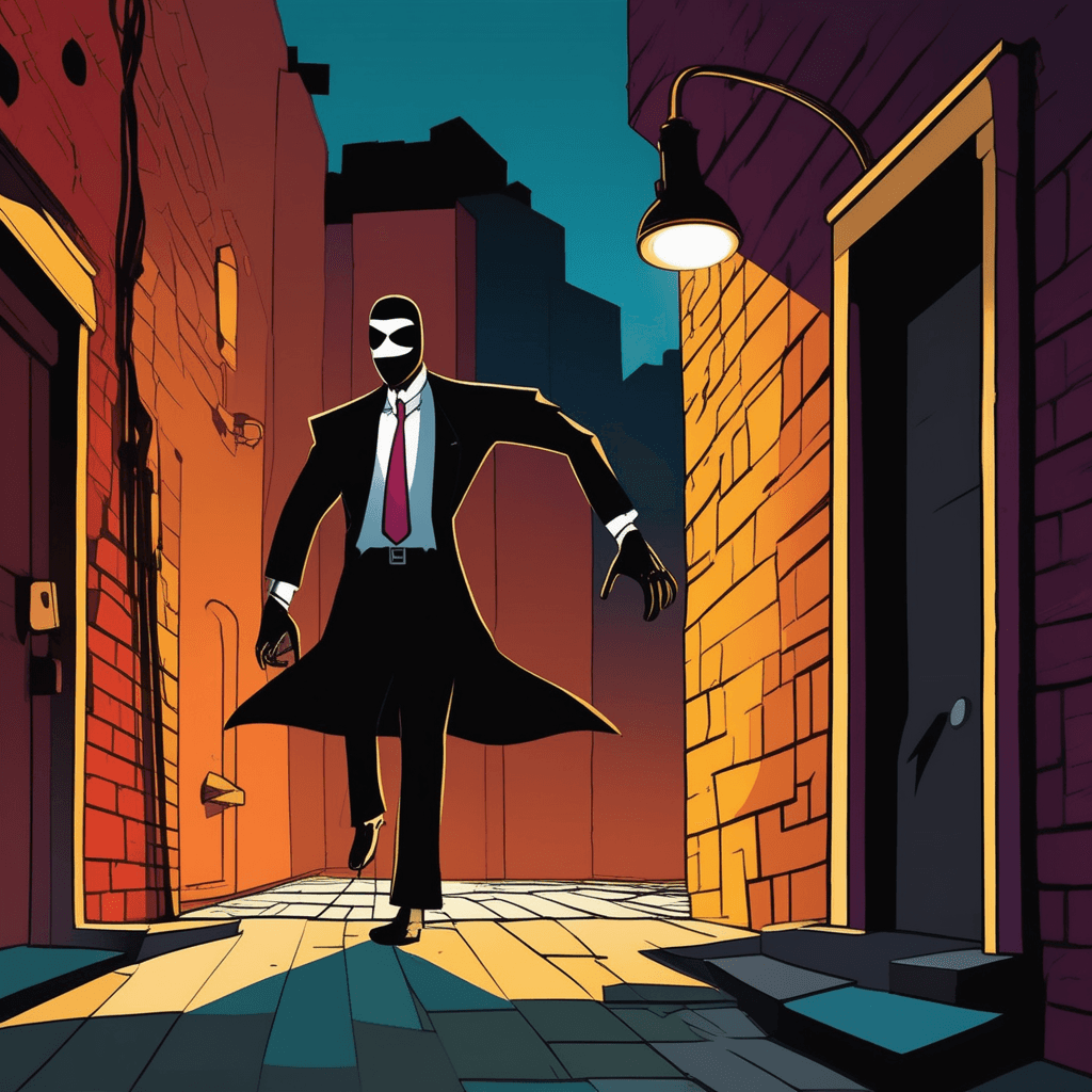 The covert agent becomes overt as he converts his identity!