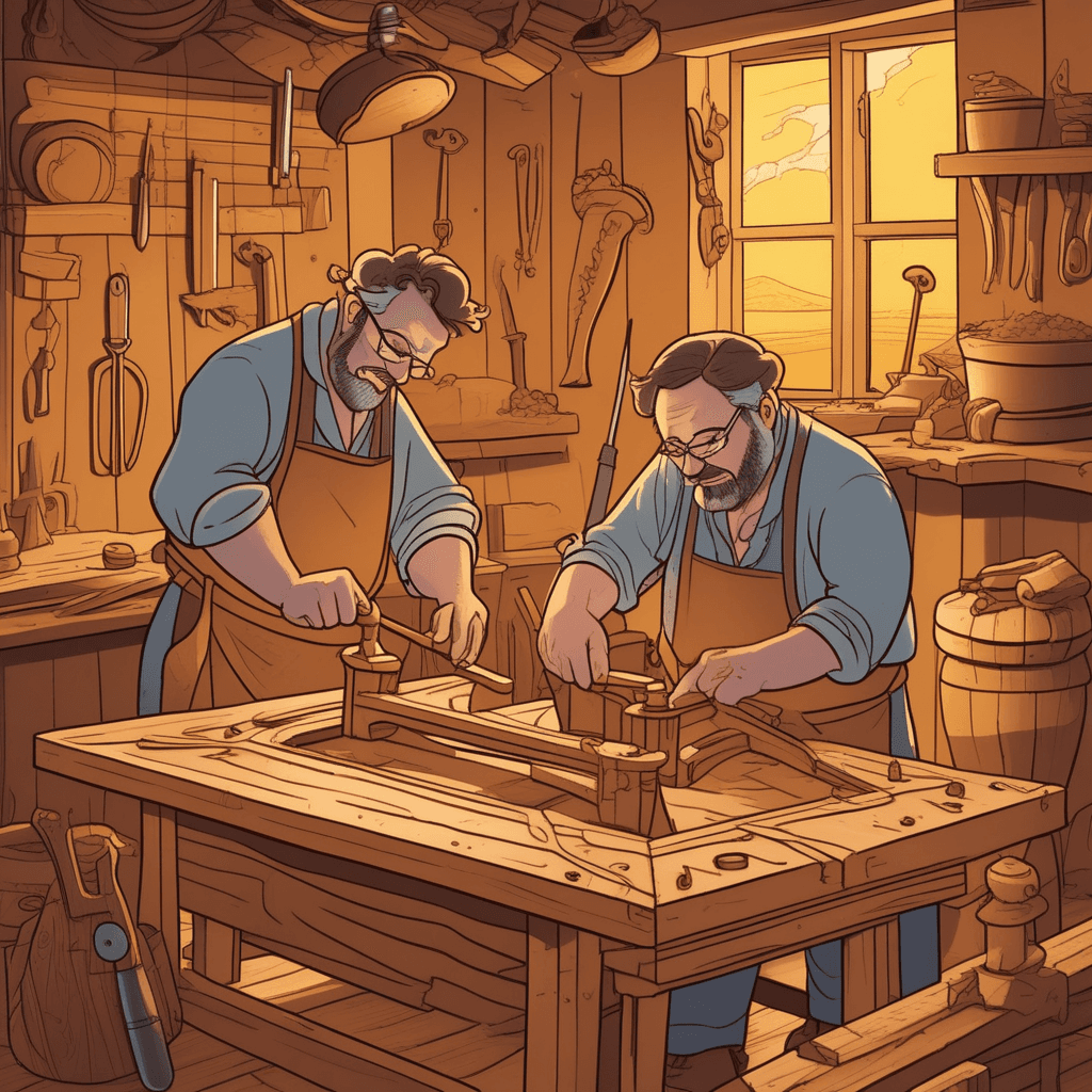 When craftsman meets draftsman and raftsman!