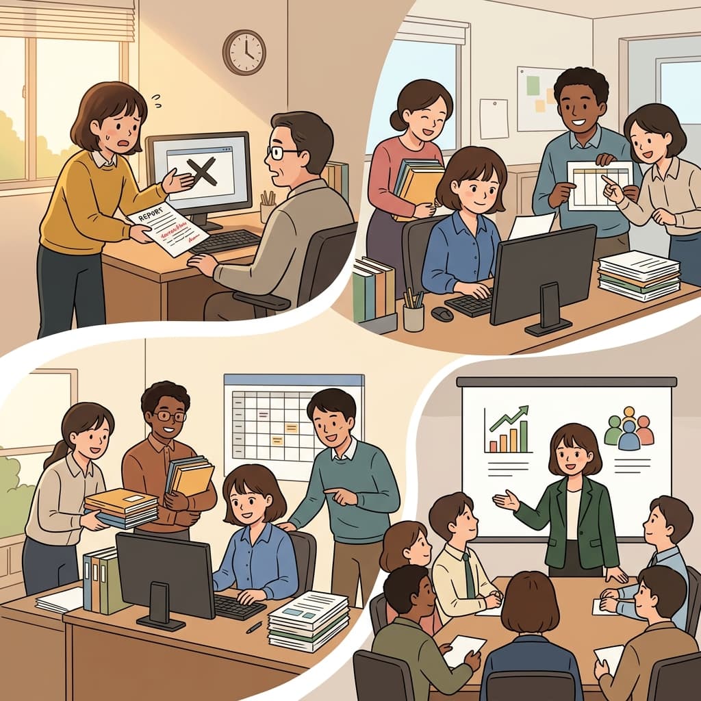 A credible employee became reliable and dependable over the years.