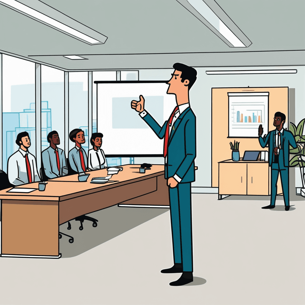 A criticise professional expresses disapproval during constructive workplace feedback