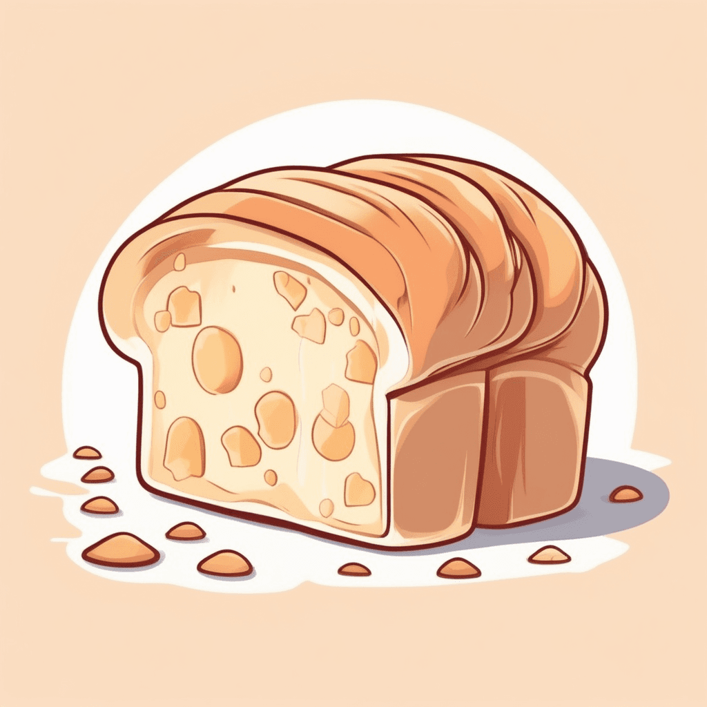 the hard outer surface of bread or the hard layer on top of something