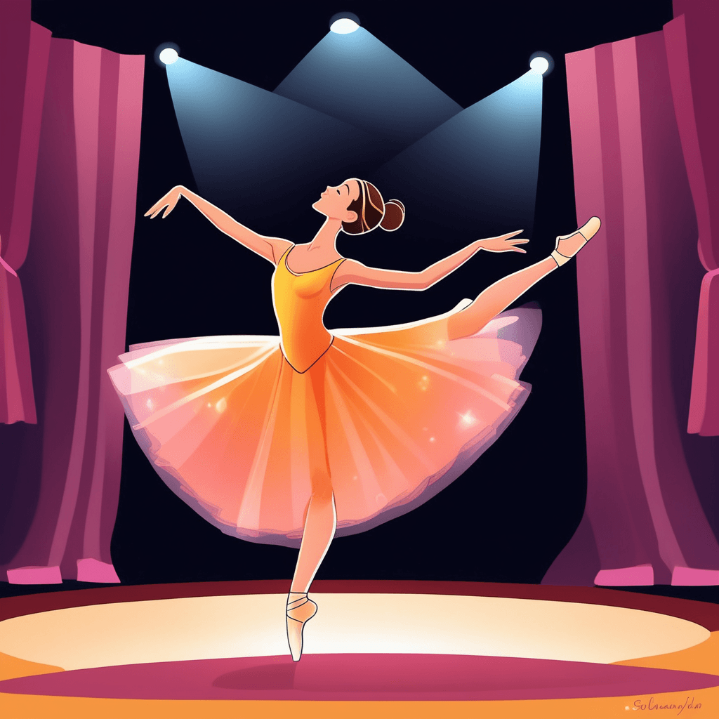 The dancer's moves are the answer!