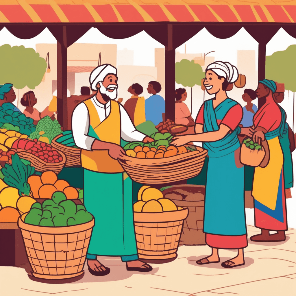 Active buying and selling in marketplace