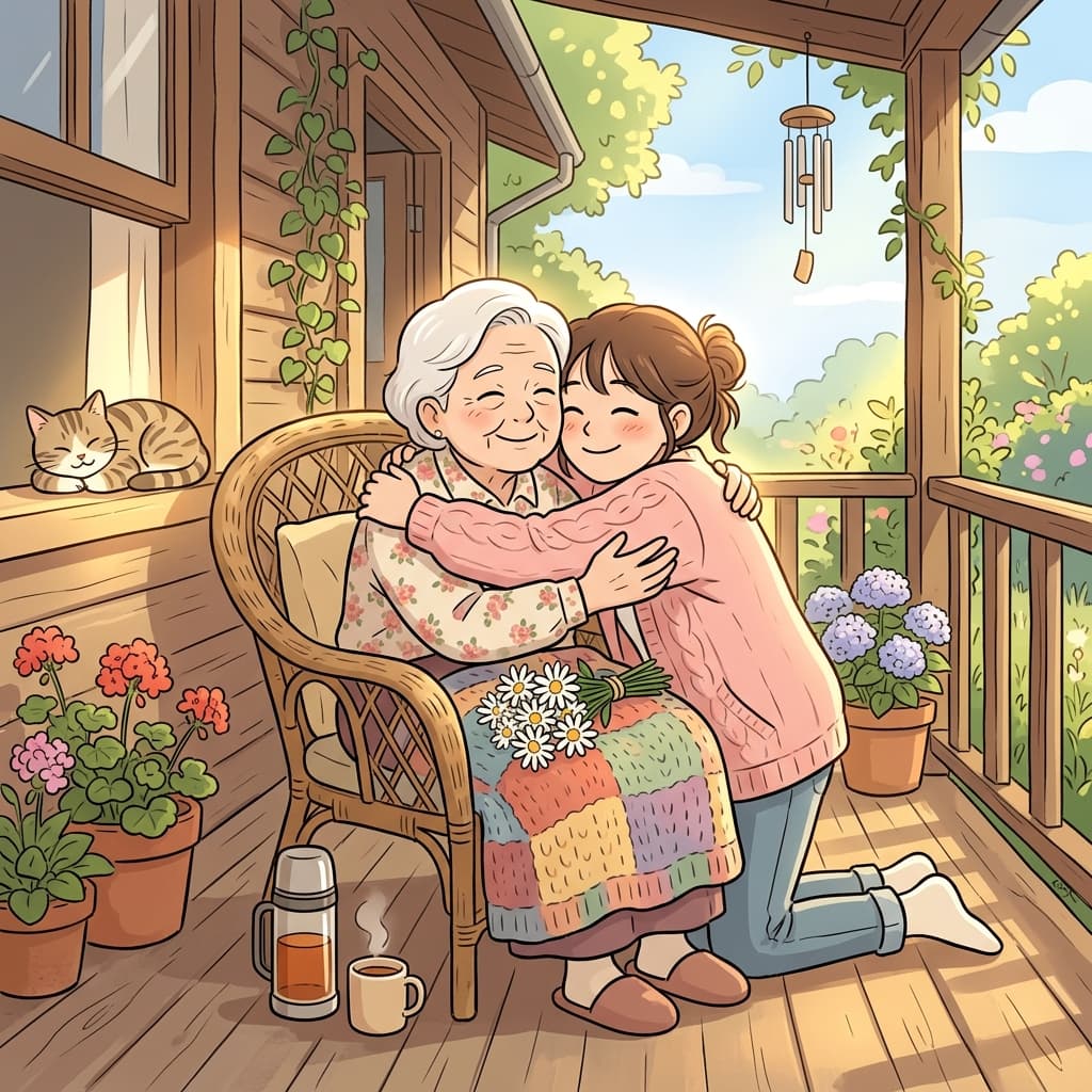 She loved her grandmother dearly and visited every single weekend.
