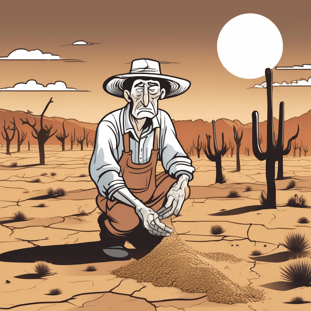 When there's a dearth on earth, we question its worth