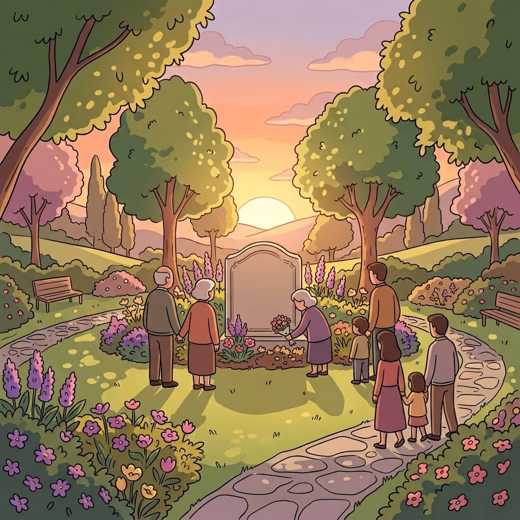 The deceased are remembered in peace.