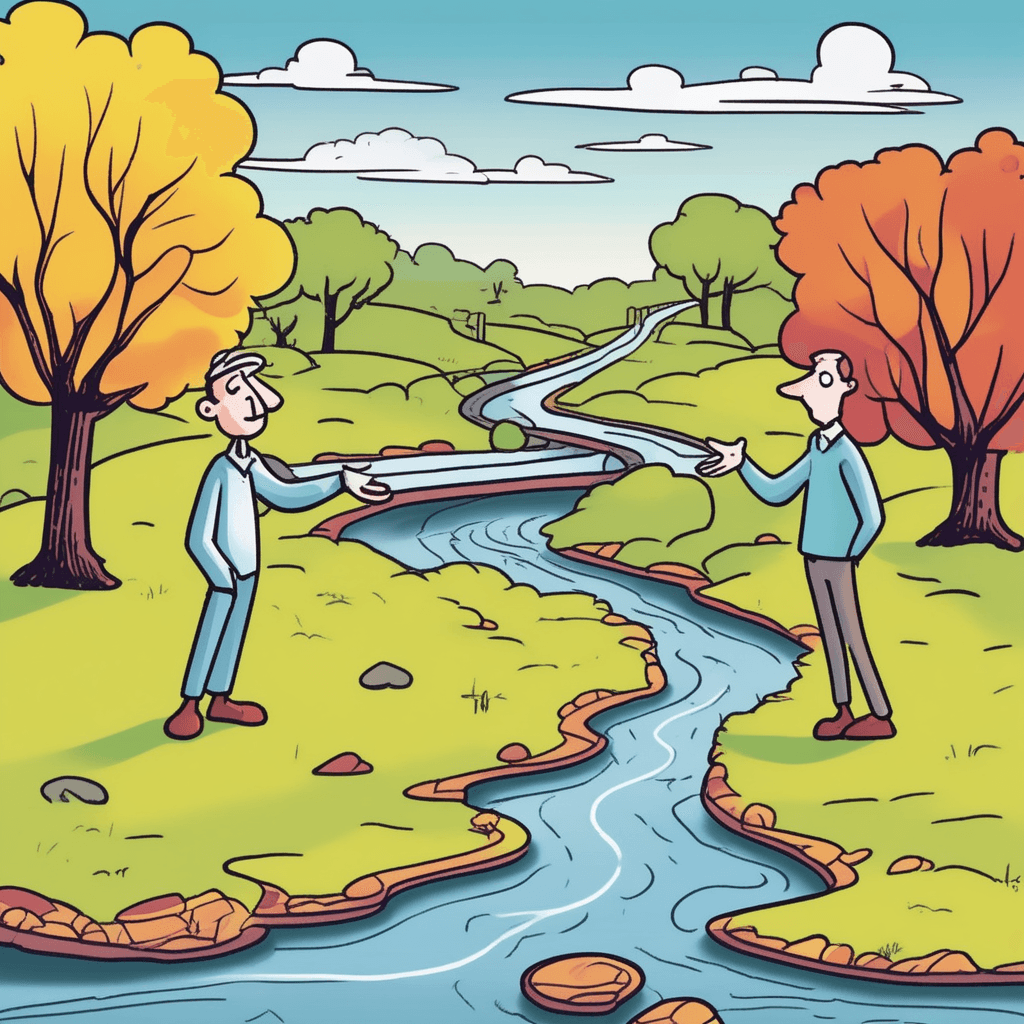 When paths divide, decide with friends beside!