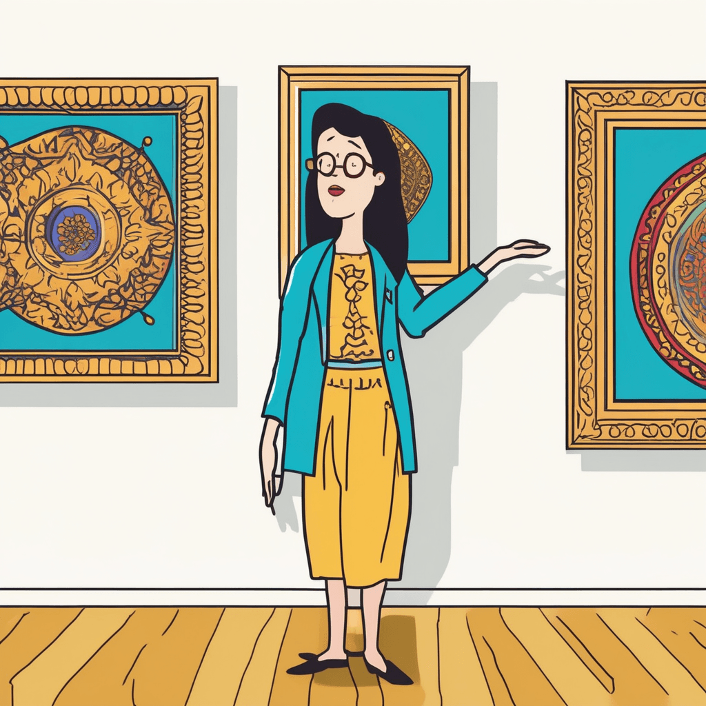 When decorative details hide the narrative, simple art proves more comparative!