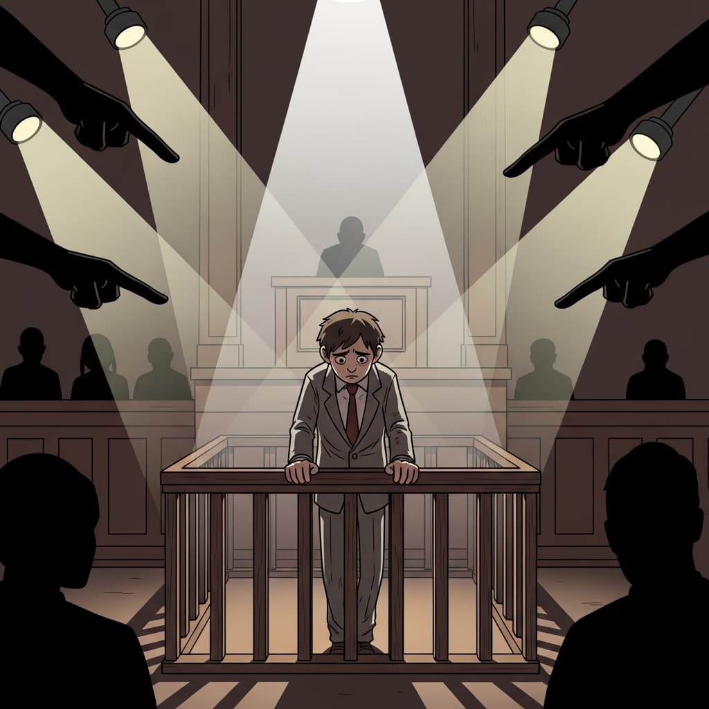 "The defendant must defend it — every charge, every claim, until the jury has penned it."