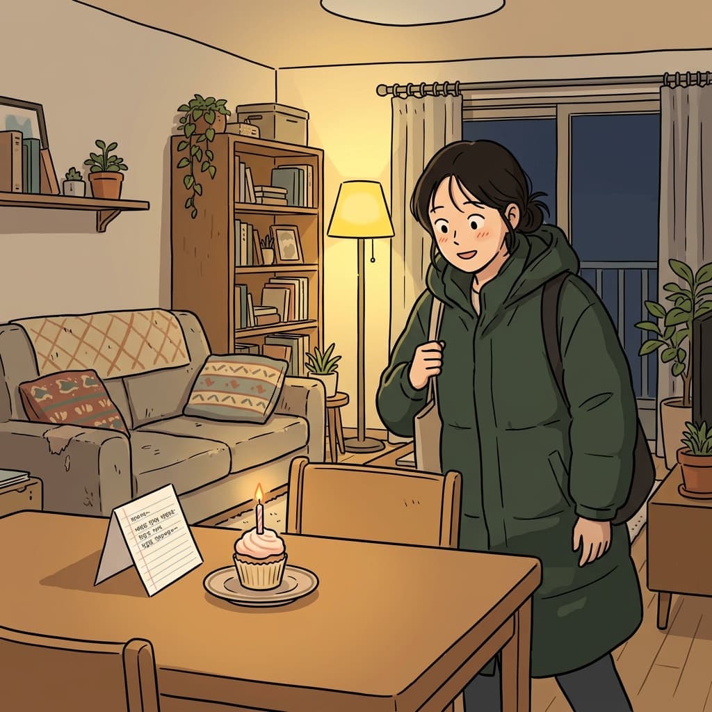 She was delighted by the surprise — not because of what it was, but because someone remembered.