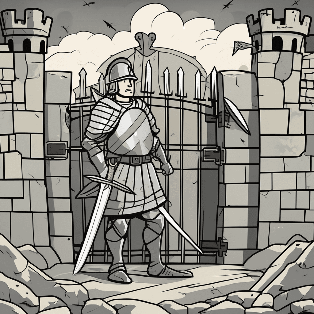 The dependable guard makes the gate defendable, while others remain expendable!