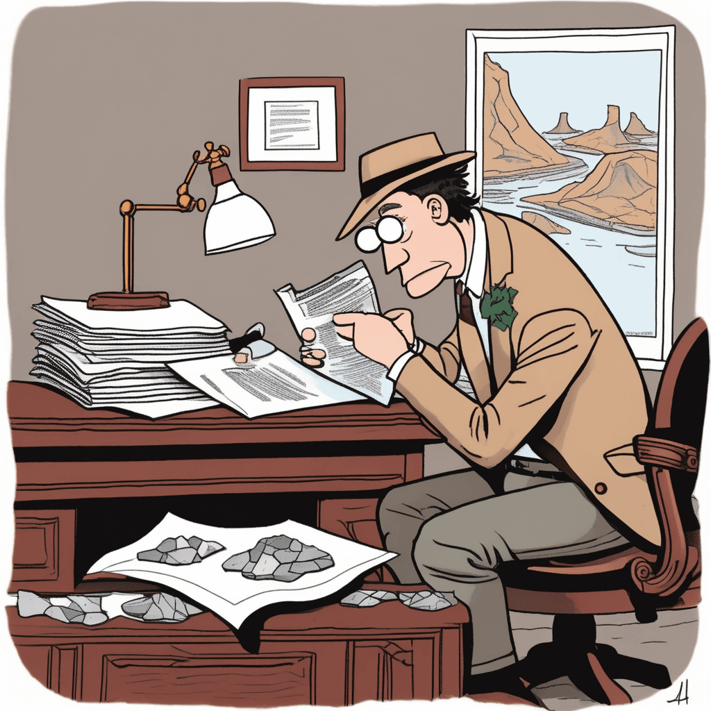 The deposition reveals a proposition through perfect composition!