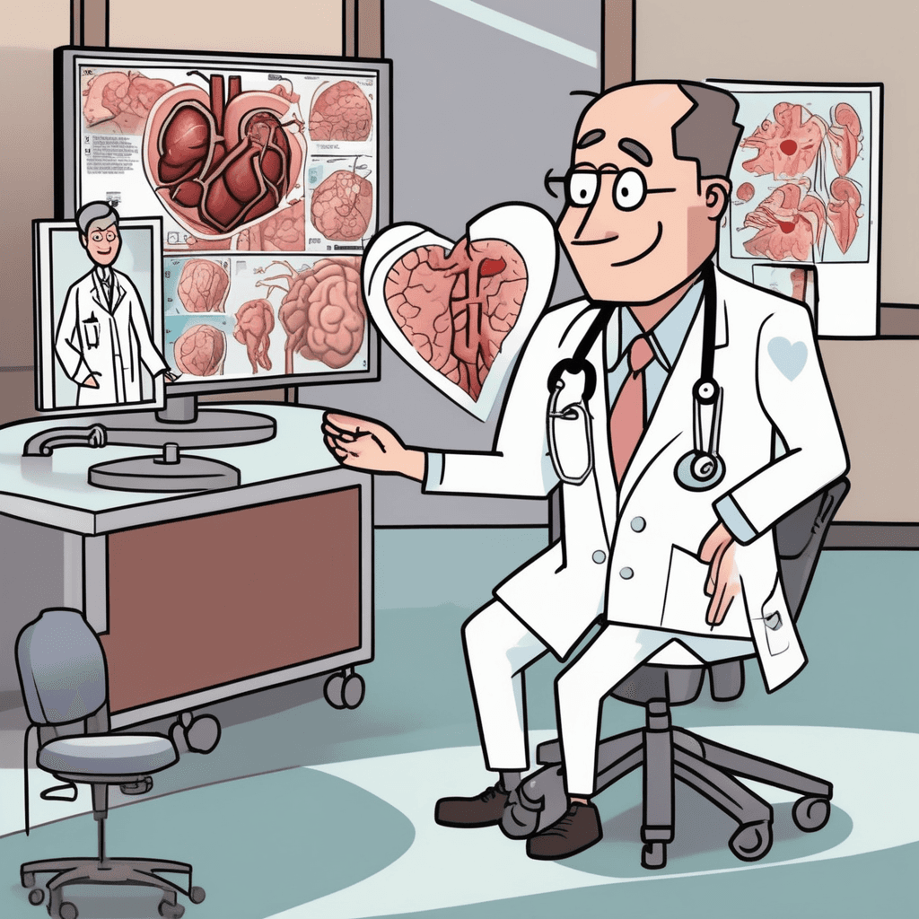 The dermatologist consults with the cardiologist and neurologist!