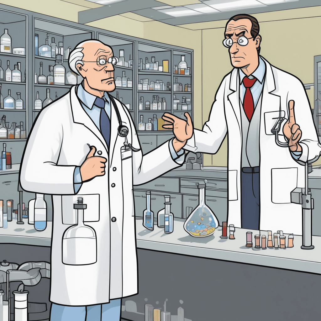 In the laboratory, safety is mandatory, but the tone was derogatory