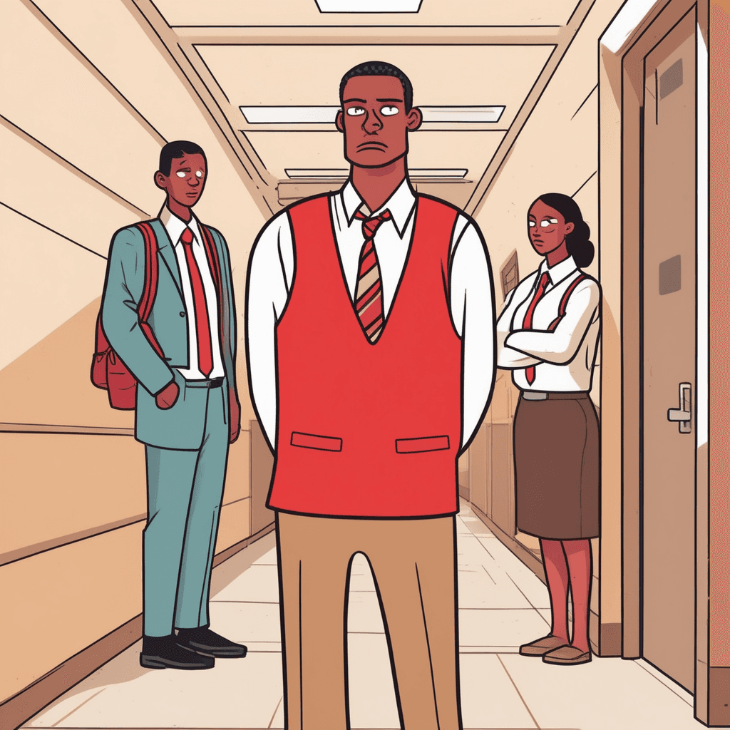 A deterrence warning stops students from misbehaving through fear of consequences