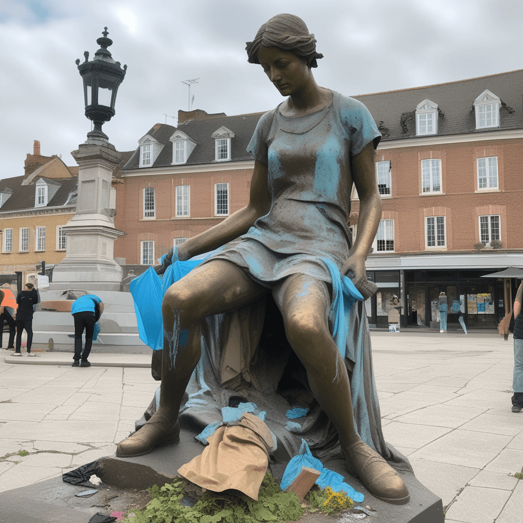 Rescue the statue to restore its true value!