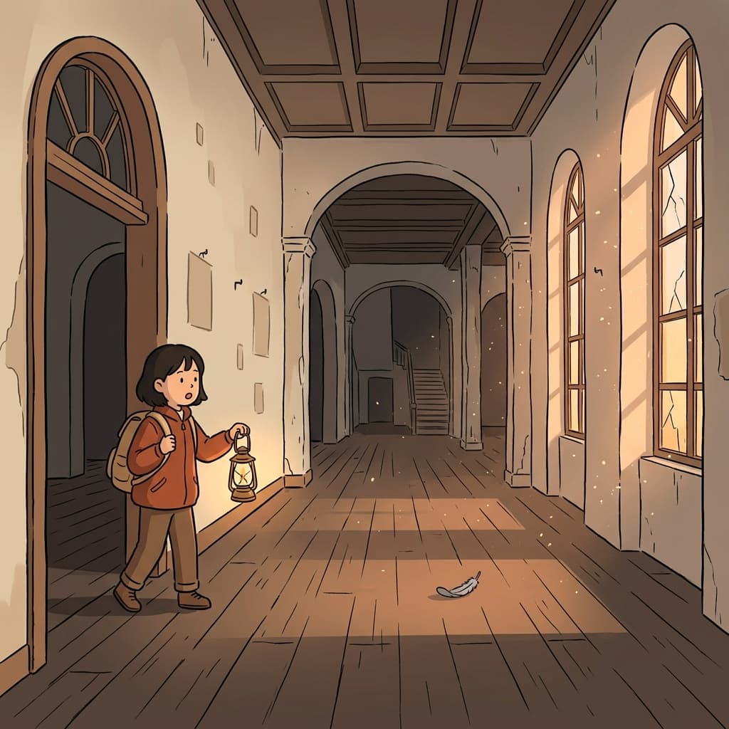The abandoned mansion was completely devoid of furniture, sound, or life.
