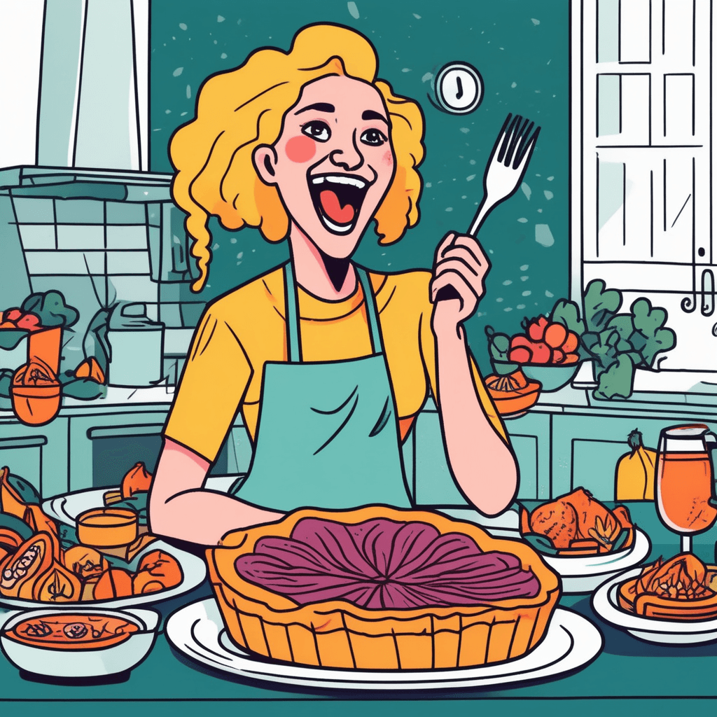 She's big into desserts, ready to dig into that fig tart!