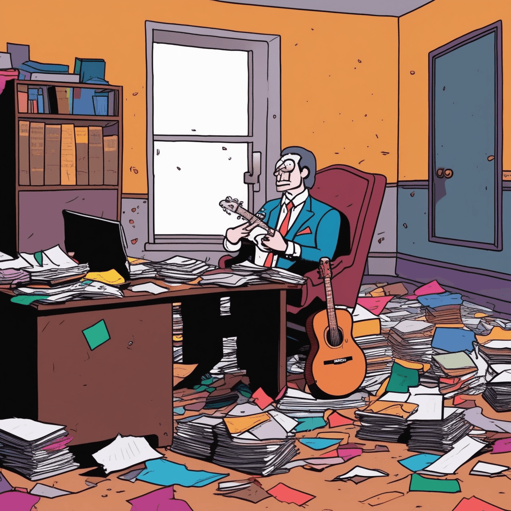 From disbar to guitar - a bizarre new start!