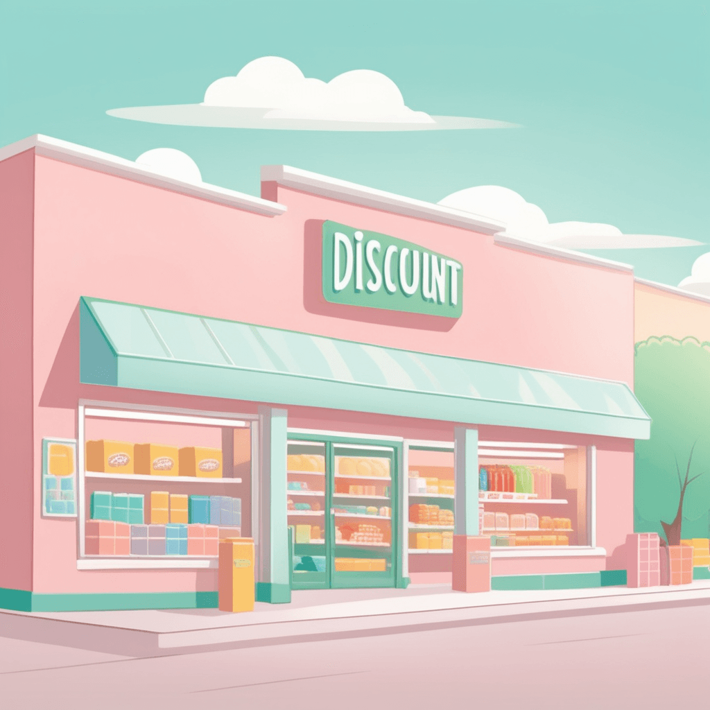 A retail store that sells merchandise at reduced prices