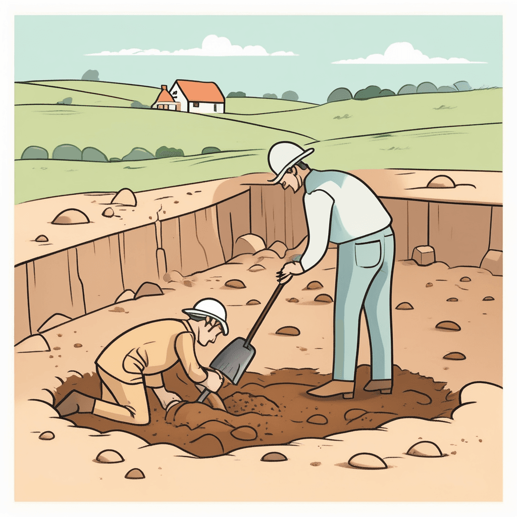 To dig up something that has been buried, especially a dead body; to uncover or bring to light something that was hidden or forgotten.