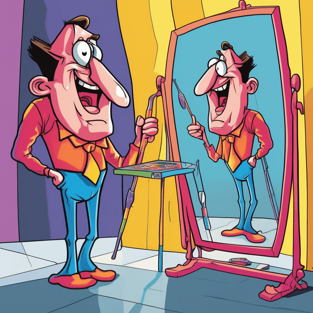 Through distortion, find true proportion!