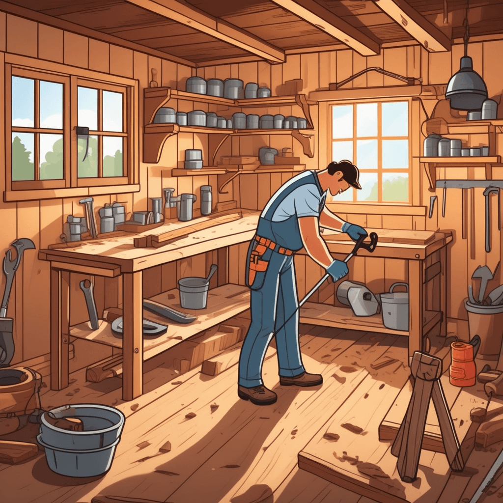 DIY — Do It Yourself; the activity of making, repairing, or decorating things yourself instead of buying them or paying someone else to do it (concept illustration)