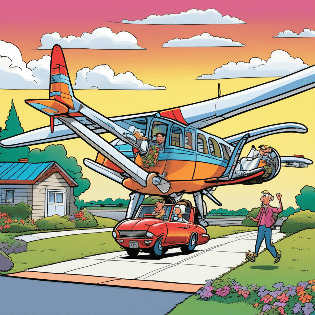 From runway to highway, finally home via driveway!