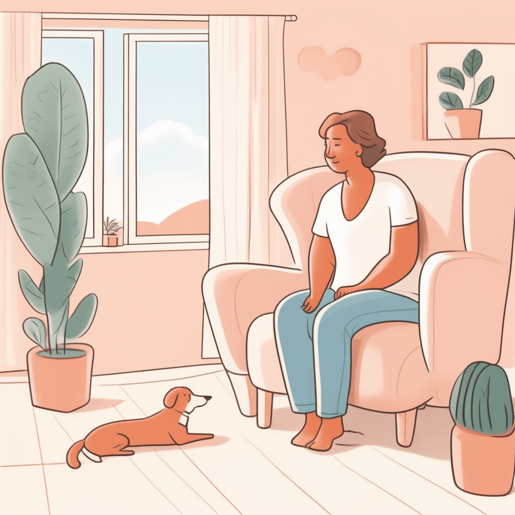 relaxed and tolerant in approach or manner; not easily upset or worried