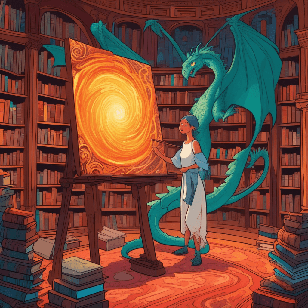 Painting fantasy through history brings pure ecstasy!
