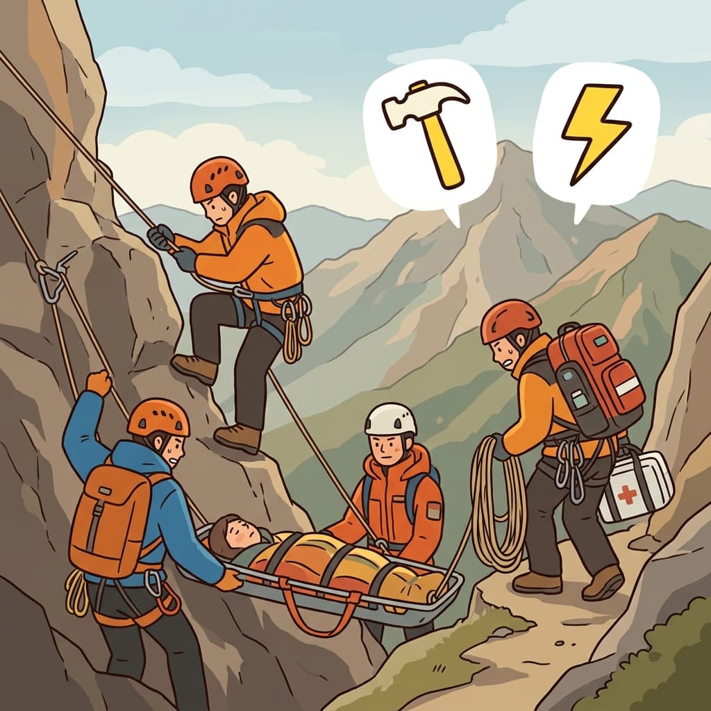 The rescue team's effort saved hundreds of people. (WORK + ENERGY = EFFORT)
