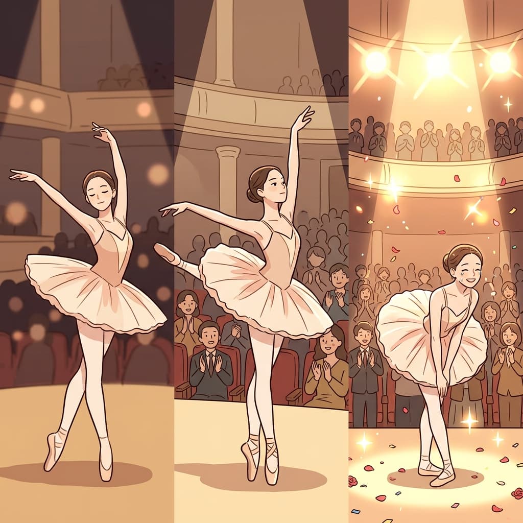 Her elegance reflected excellence and inspired brilliance on the stage.