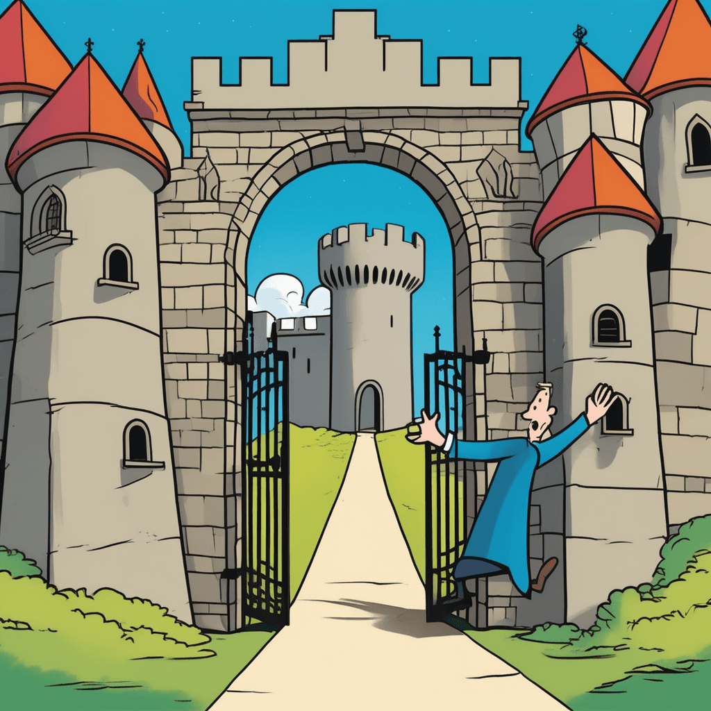 The delegate works to elongate the gate!
