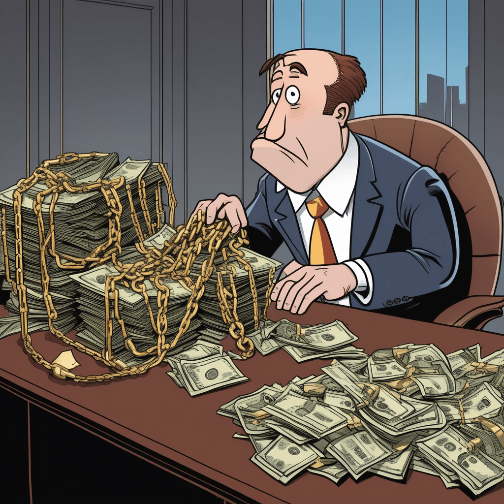 Embezzlement leads to settlement and entanglement