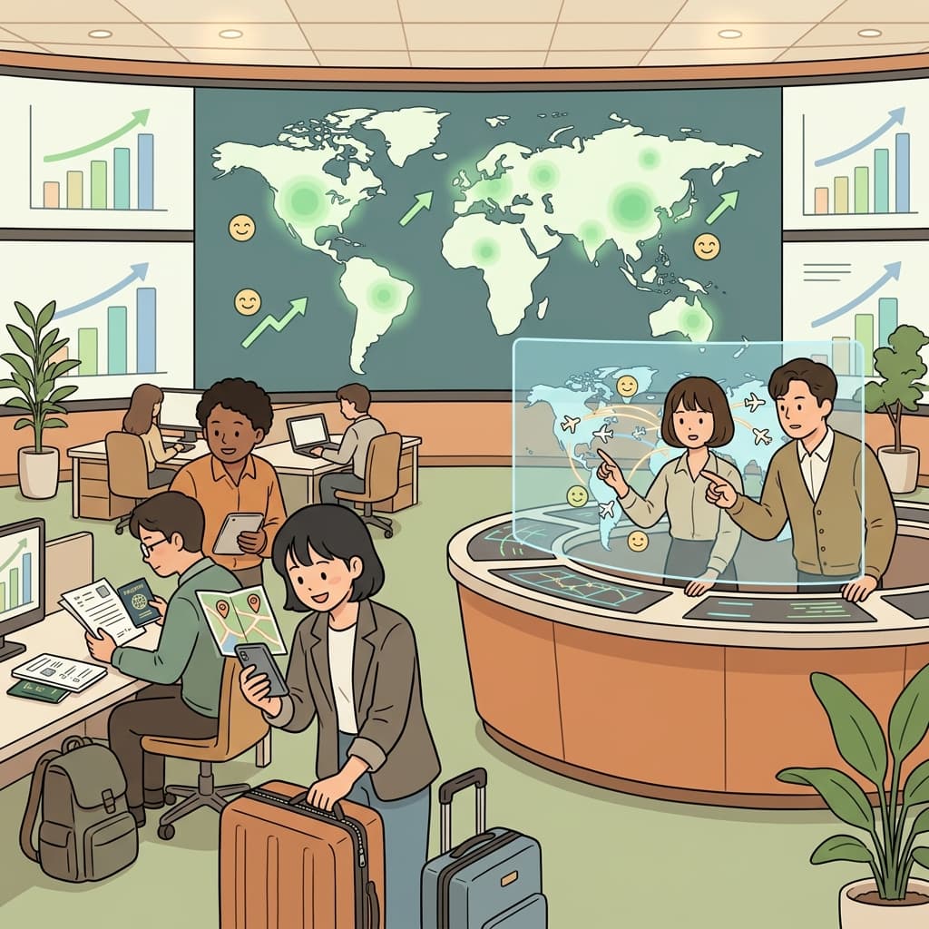 The company deployed skilled employees worldwide so customers could enjoy better service.