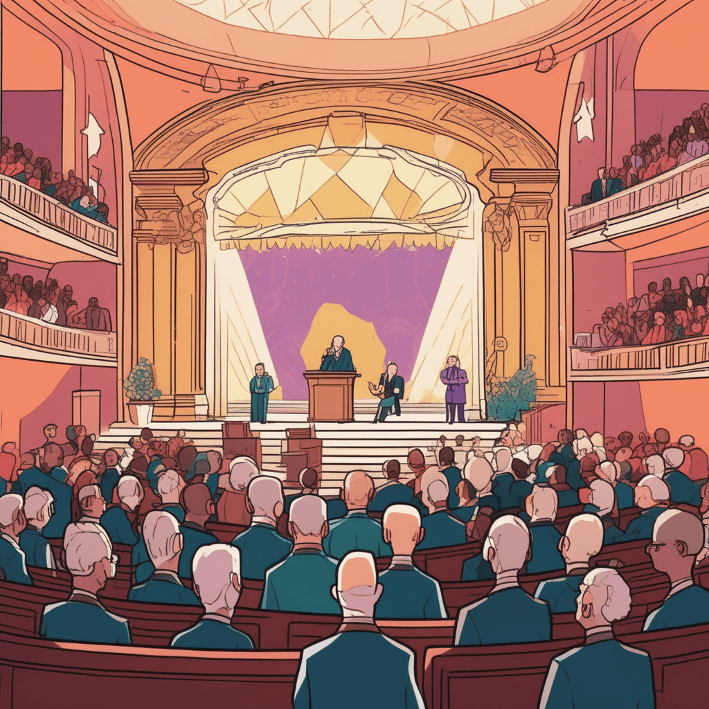 From humble gymnasium to grand auditorium, the encomium echoes through!