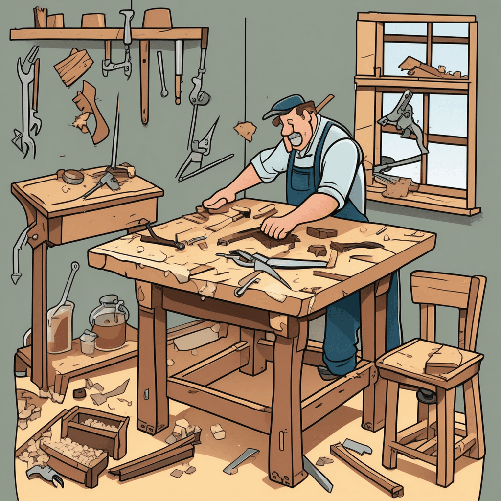 Mend the end table, then send the end table!